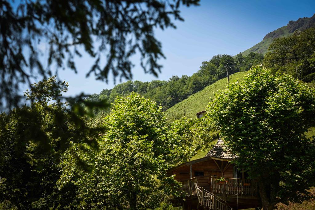 Logis Hotel Andreinia & Cabanes Esterençuby Buitenkant foto